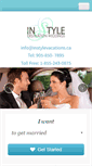 Mobile Screenshot of instyledestinationweddings.com